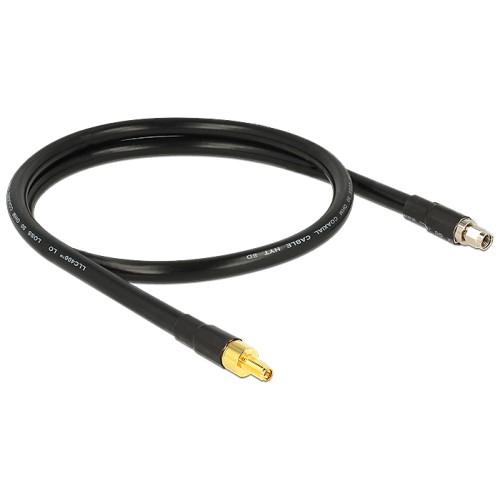 Delock Antenna Cable RP-SMA plug > RP-SMA jack CFD400 LLC400 1 m low loss