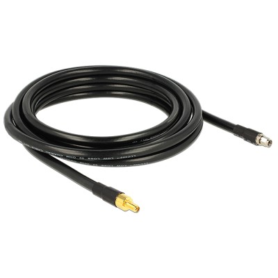 Delock Antenna Cable RP-SMA Plug  RP-SMA Jack CFD400 LLC400 4 m low loss 2