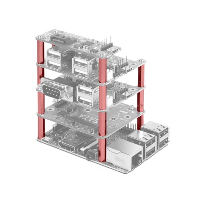 Delock Mounting Kit M2.5 Spacer hexagon inside/inside 10 mm for Raspberry Pi 2