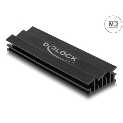 Delock Heat Sink 70 mm for M.2 module black