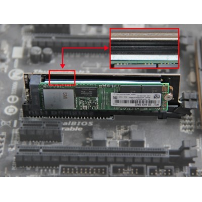 Delock Thermal Pad Set (2 pieces) 70 x 20 mm for M.2 modules 2