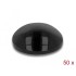 Delock Rubber feet round self-adhesive 10 x 3 mm 50 pieces black