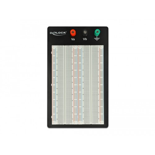 Delock Experimental Breadboard with base plate 1260/400 contacts