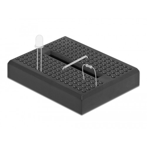Delock Experimental Mini Breadboard 170 contacts black
