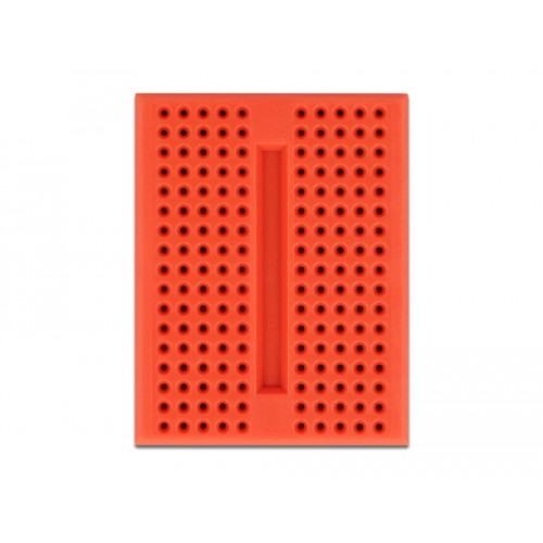 Delock Experimental Mini Breadboard 170 contacts red