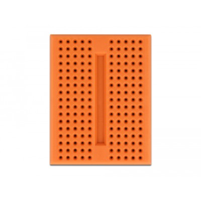 Delock Experimental Mini Breadboard 170 contacts orange 2