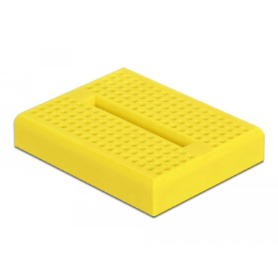 Delock Experimental Mini Breadboard 170 contacts yellow