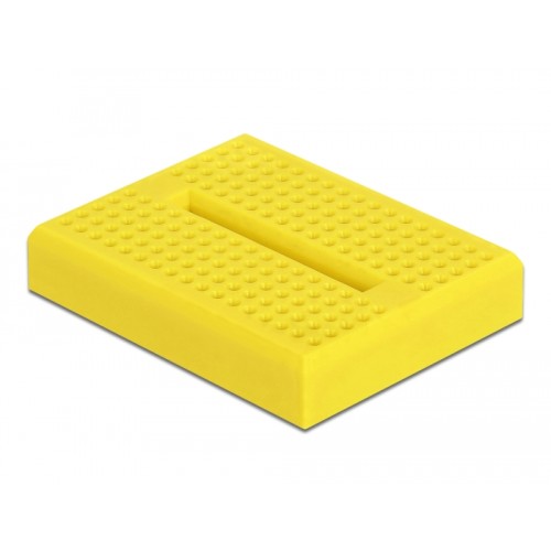 Delock Experimental Mini Breadboard 170 contacts yellow