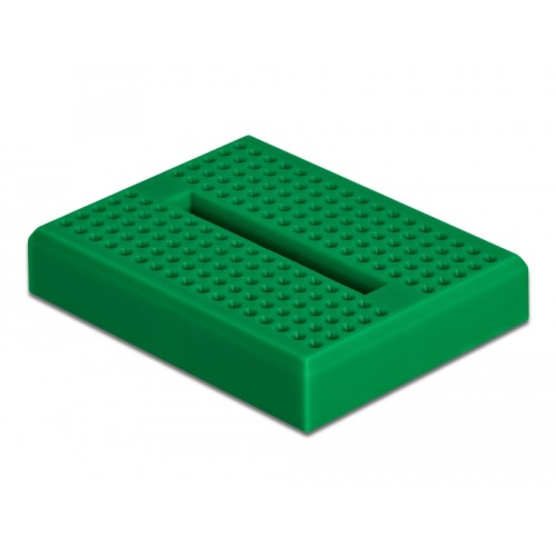 Delock Experimental Mini Breadboard 170 contacts green