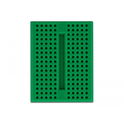 Delock Experimental Mini Breadboard 170 contacts green