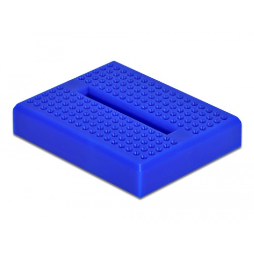 Delock Experimental Mini Breadboard 170 contacts blue