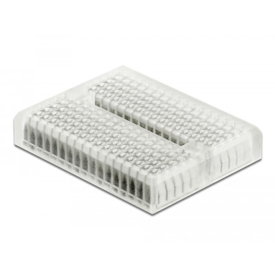 Delock Experimental Mini Breadboard 170 contacts transparent