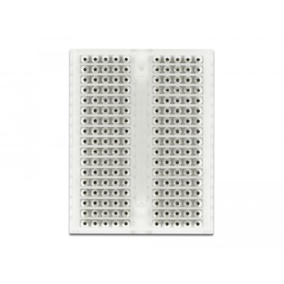 Delock Experimental Mini Breadboard 170 contacts transparent 2