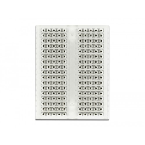Delock Experimental Mini Breadboard 170 contacts transparent