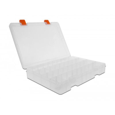 Delock Transparent sorting plastic box with 36 compartments 2