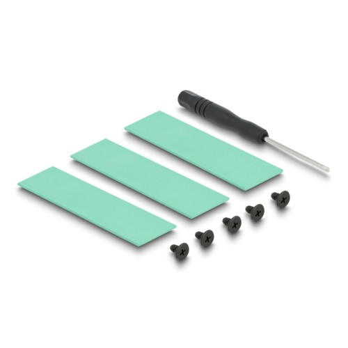 Delock Heat Sink for M.2 SSD 2280 black