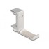 Delock Headphone Holder adjustable for desk mounting aluminium silver