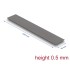 Delock Thermal Conductive Pad 120 x 20 x 0.5 mm for M.2 modules 3.2 W/mK - Low Oil Bleeding