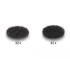 Delock Hook-and-loop dots, round, 64 pieces black