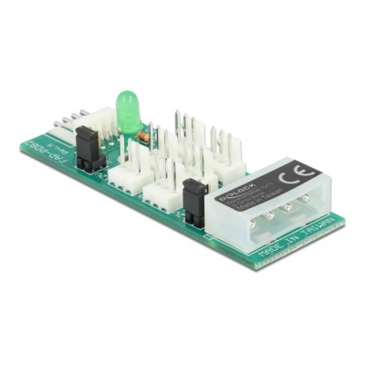 Delock Distribution Board for 6 x Fan 5 V / 12 V