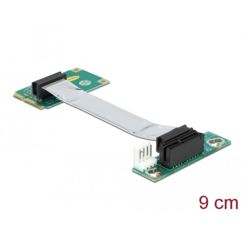 Delock Riser Card Mini PCI Express  PCI Express x1 left insertion