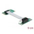 Delock Riser Card Mini PCI Express  PCI Express x1 left insertion