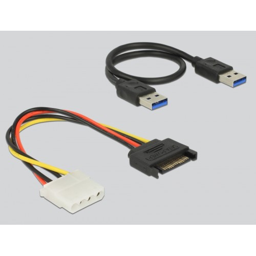 Delock Riser Card M.2 Key B+M > PCI Express x16 with 30 cm USB cable