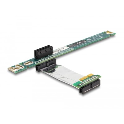 Delock Riser Card PCI Express x1  x1 with flexible cable 7 cm 2