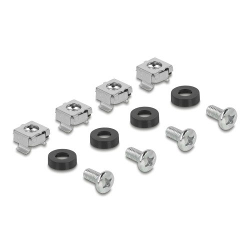 Delock 19″ Cable Management Panel black