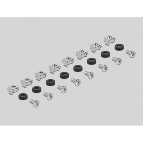 Delock 19″ Pull-out Drawer 1U, black