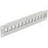 Delock 10″ Keystone Patch Panel 12 Port grey