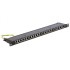 Delock 19″ Patch Panel 24 Port Cat.6 0.5 U black