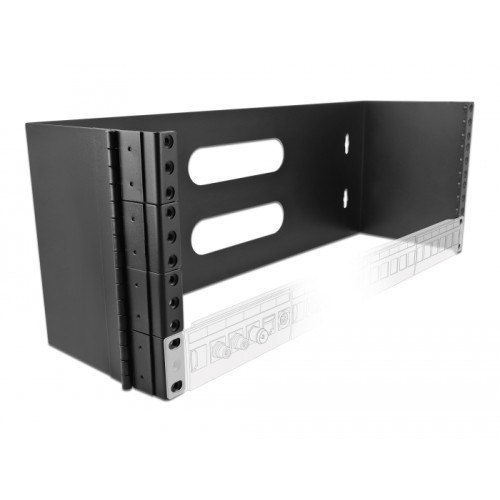 19″ Wall Mount Rack 4U black