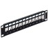 Delock 10″ Keystone Patch Panel 12 Port metal black