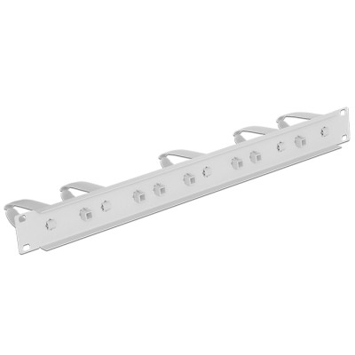 Delock 19″ Cable Management Panel universal grey 2