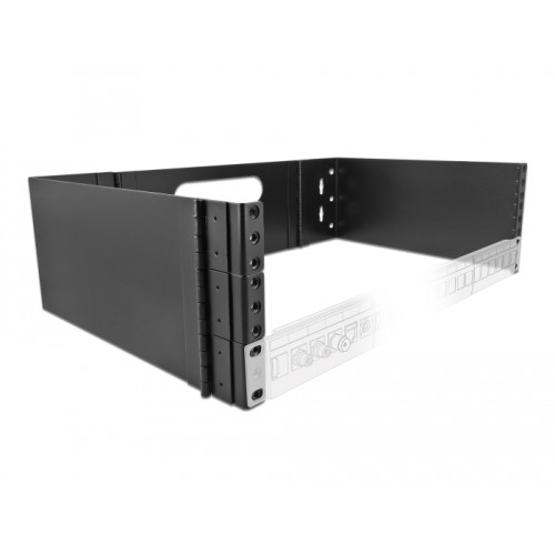 19″ Wall Mount Rack 3U foldable black