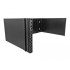 19″ Wall Mount Rack 4U foldable black