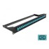 Delock 19″ Fibre Patch Panel 24 port SC Simplex aqua