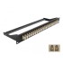 Delock 19″ Fibre Patch Panel 24 port LC Duplex beige