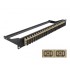 Delock 19″ Fibre Patch Panel 24 port SC Duplex beige