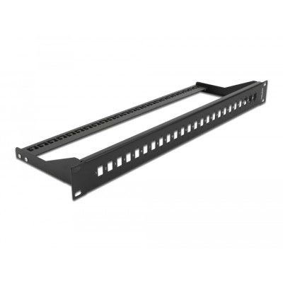 Delock 19″ Fiber Panel for 24 x SC Simplex / LC Duplex