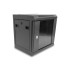 Delock 10″ Network Cabinet with glass door 6U black