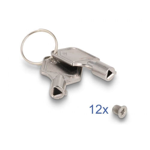 Delock Slim Bay Mobile Rack for 2 x 2.5″ U.2 NVMe SSD with 5.25″ frame