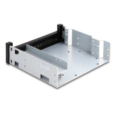 Delock 5.25″ Installation Frame for 1 x 5.25″ Slim drive + 1 x 2.5″ or 3.5″ HDD 2