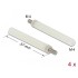 Delock Standoff M4 x M4, hexagon, inside / outside, 57 mm natural 4 pcs