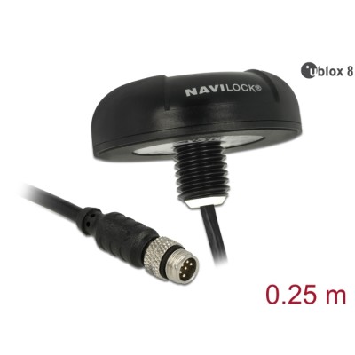 Navilock NL-8338P M8 Serial PPS Multi GNSS Receiver u-blox 8 0.25 m
