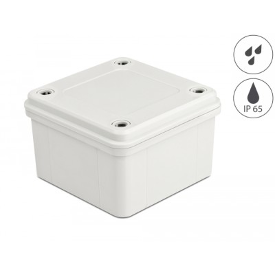 Delock Installation Housing IP65 waterproof 96 x 96 x 60 mm grey