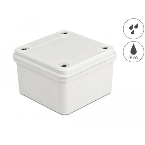 Delock Installation Housing IP65 waterproof 96 x 96 x 60 mm grey
