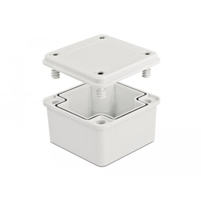 Delock Installation Housing IP65 waterproof 96 x 96 x 60 mm grey 2