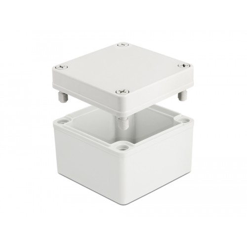 Delock Installation Housing IP65 waterproof 100 x 100 x 75 mm grey